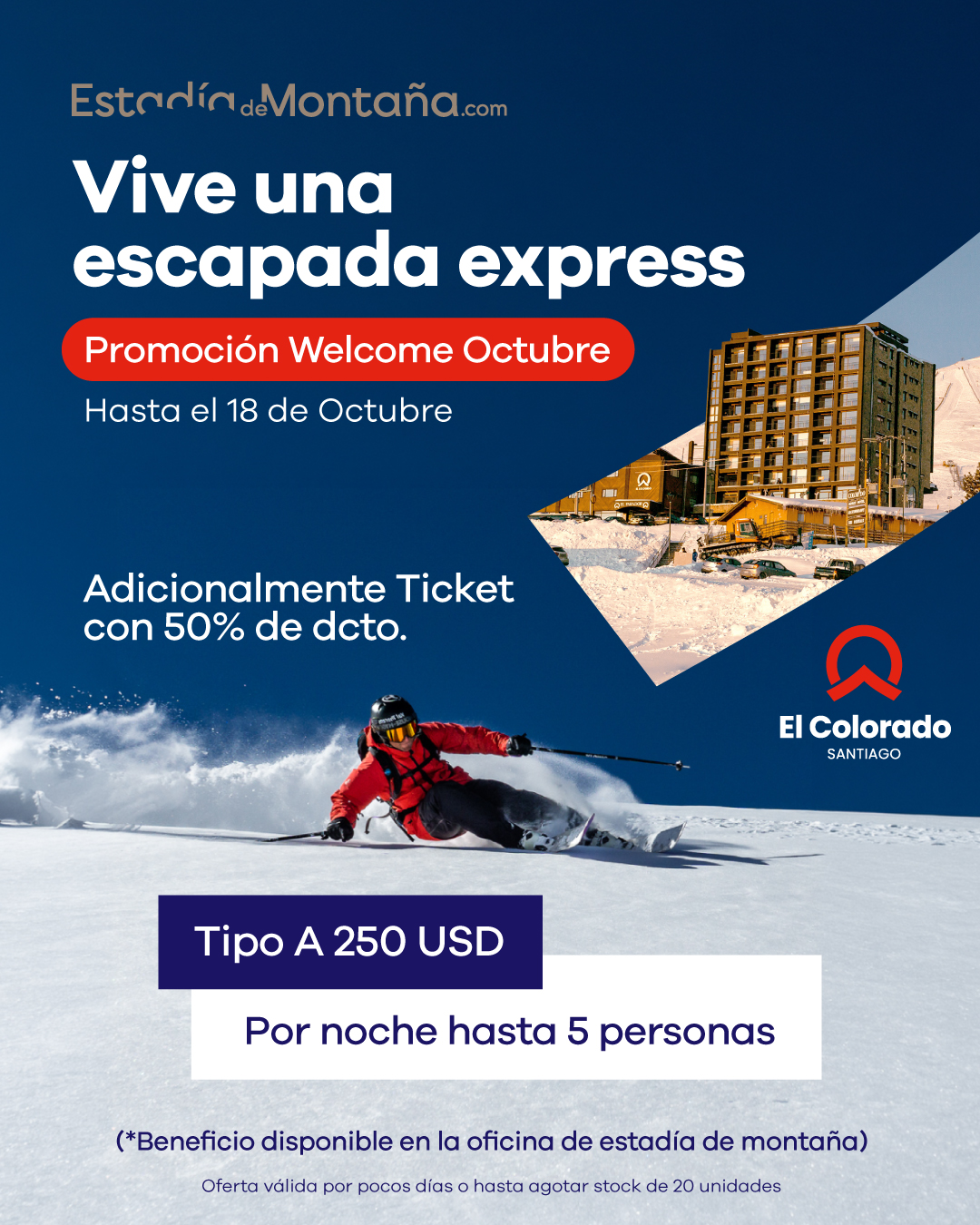 ¡Una escapada a la cordillera está más cerca de lo que imaginas!